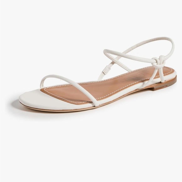 STAUD White Laurel Sandal, New - Picture 2 of 4